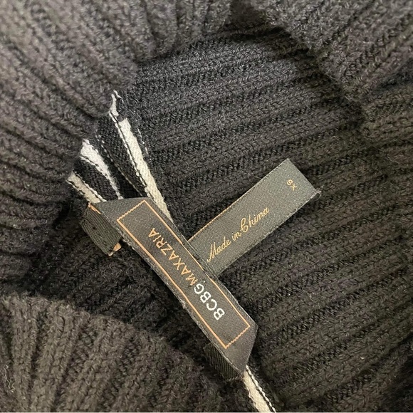 Bcbgmaxazria Stripe Turtle Neck Sweater - Picture 5 of 8
